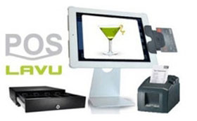 LAVU PLUG AND PLAY BUNDLE FOR QUICK SERVICE RESTAURANTS, INCLUDES: IPAD AIR STAND (IPAD AIR NOT INCLUDED), MSR WITH LIGHTNING CONNECTOR, RECEIPT PRINTER, CASH DRAWER (WITH CABLE), AND LAVU SET-UP GUID
